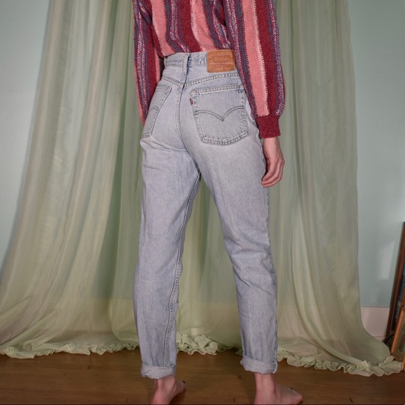 Levi's Denim - vintage 90’s 512 levi’s high waisted light wash